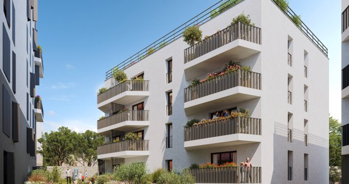 Achat / Vente programme immobilier neuf Aubervilliers à 10 min à pied du métro ligne 12 (93300) - Réf. 11810