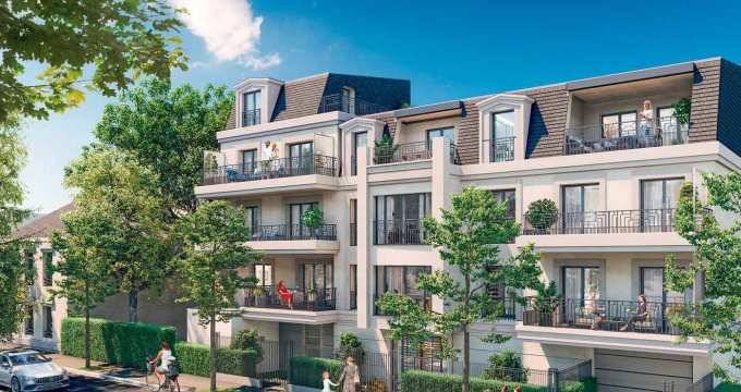 Achat / Vente programme immobilier neuf Aulnay-sous-Bois à 20 min en RER B de Charles de Gaulle (93600) - Réf. 8841