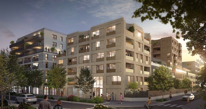 Achat / Vente programme immobilier neuf Aulnay-sous-Bois à 400m du parc départemental du Sausset (93600) - Réf. 8978