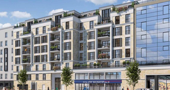 Achat / Vente programme immobilier neuf Bezons à 5 min à pied de l’arrêt T2 (95870) - Réf. 9044