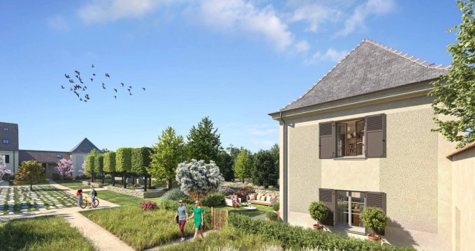 Achat / Vente programme immobilier neuf Chessy parc du Bicheret proche du château (77700) - Réf. 9638