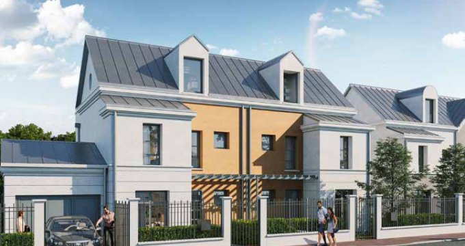 Achat / Vente programme immobilier neuf Clamart à 5 min à pied du tramway T6 Pavé Blanc (92140) - Réf. 12040