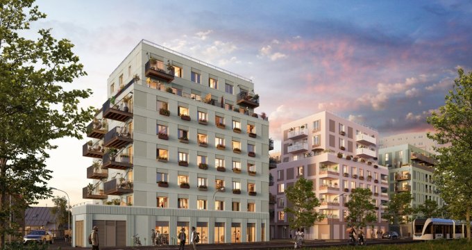 Achat / Vente programme immobilier neuf Colombes à 450m du tramway T1 (92700) - Réf. 9280