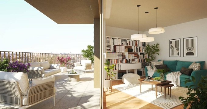 Achat / Vente programme immobilier neuf Créteil en plein cœur du quartier de la gare de l’Échat (94000) - Réf. 11064