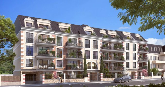 Achat / Vente programme immobilier neuf Gagny à 5 min à pied du RER E Gagny (93220) - Réf. 8972