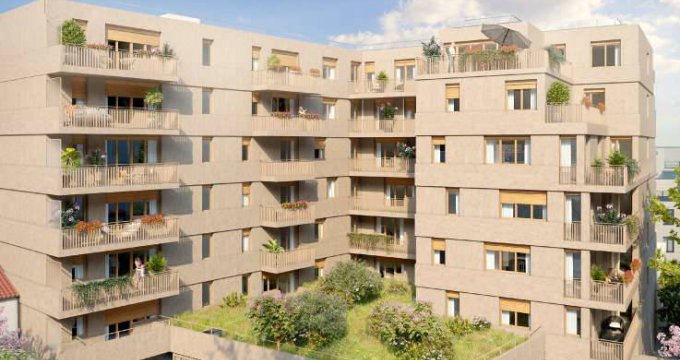 Achat / Vente programme immobilier neuf Malakoff quartier Mairie à 6 min à pied du métro 13 (92240) - Réf. 11099