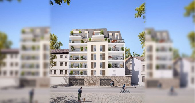 Achat / Vente programme immobilier neuf Villeneuve-Saint-Georges à 5 min a pied du RER D en bord de Seine (94190) - Réf. 9000