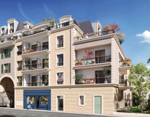 Achat / Vente programme immobilier neuf Clamart à 500m du tram T6 Soleil Levant (92140) - Réf. 8776