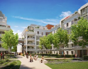 Achat / Vente programme immobilier neuf Le Blanc-Mesnil à 9 min de vélo du RER B Le Bourget (93150) - Réf. 8958