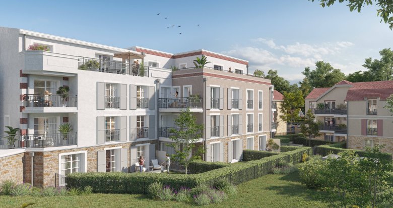 Achat / Vente programme immobilier neuf Achères à 4 minutes à pied de l’Hôtel de Ville (78260) - Réf. 9664