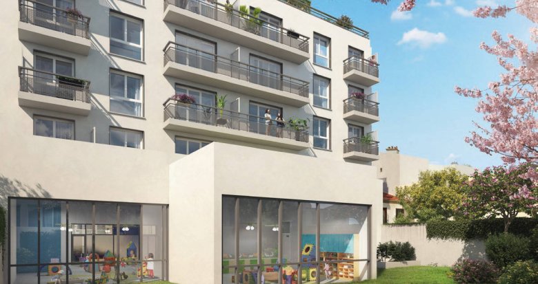 Achat / Vente programme immobilier neuf Alfortville à 15 minutes à vélo de Paris (94140) - Réf. 11307