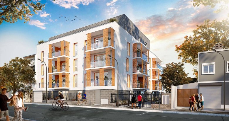 Achat / Vente programme immobilier neuf Aubervilliers à 15 min à pied de 3 gares (93300) - Réf. 12070