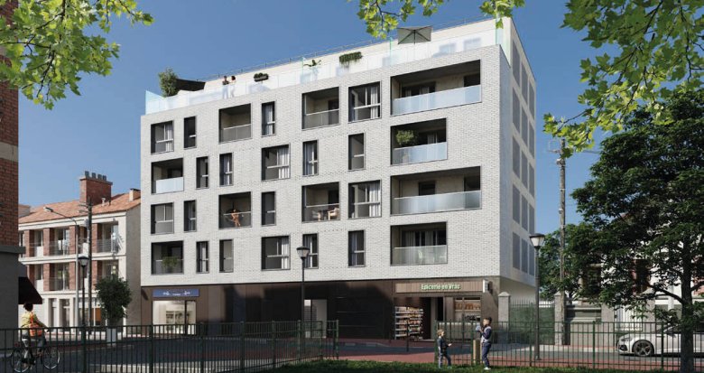 Achat / Vente programme immobilier neuf Aubervilliers à 30 min de la Défense avec la future ligne 15 (93300) - Réf. 11576