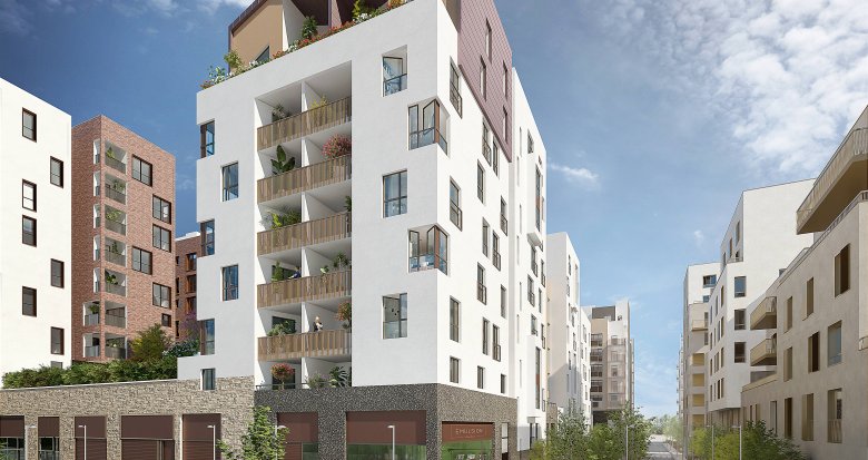 Achat / Vente programme immobilier neuf Aubervilliers à 350 m d'un pôle multimodal (93300) - Réf. 8746