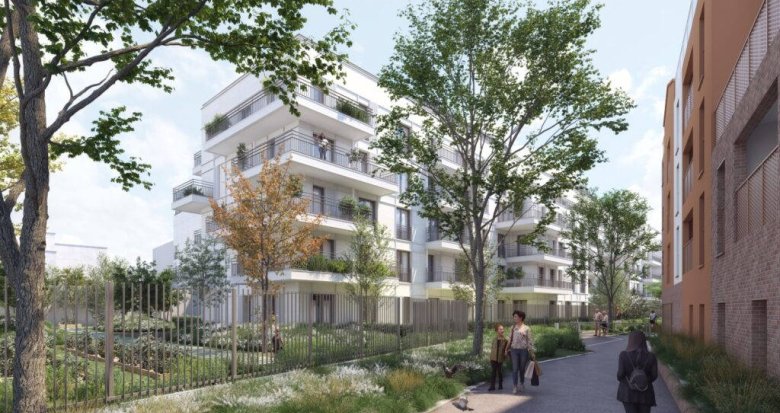 Achat / Vente programme immobilier neuf Aubervilliers à 5 minutes à pied de l’Hôtel de Ville (93300) - Réf. 11892