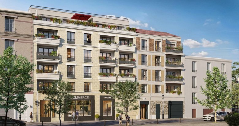 Achat / Vente programme immobilier neuf Aubervilliers proche du canal Saint-Denis (93300) - Réf. 8953