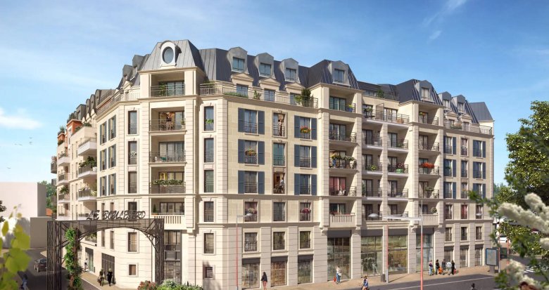 Achat / Vente programme immobilier neuf Aulnay-sous-Bois à 150 mètres du RER B direction Paris (93600) - Réf. 11193