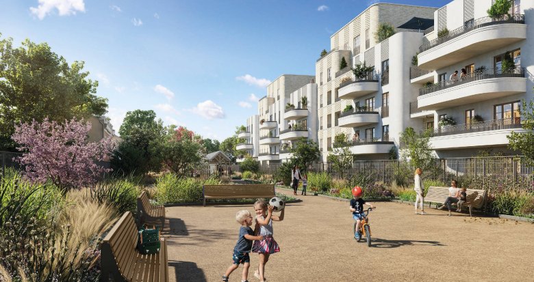 Achat / Vente programme immobilier neuf Bezons-Argenteuil à 12 min en tram T2 du quartier de La Défense (95870) - Réf. 10911