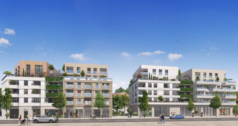 Achat / Vente programme immobilier neuf Bondy à 400 mètres du RER E (93140) - Réf. 7782