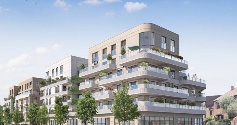 Achat / Vente programme immobilier neuf Bondy à 400 mètres du RER E (93140) - Réf. 7782