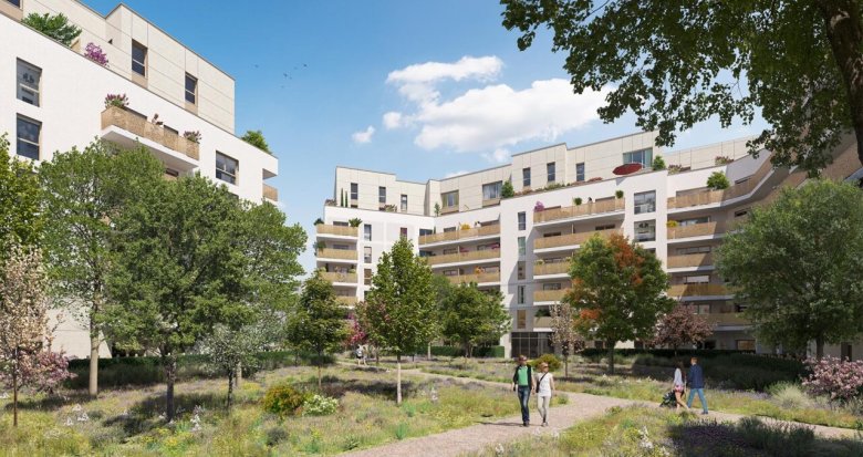 Achat / Vente programme immobilier neuf Bussy Saint-Georges à 700m de la gare RER A (77600) - Réf. 9634