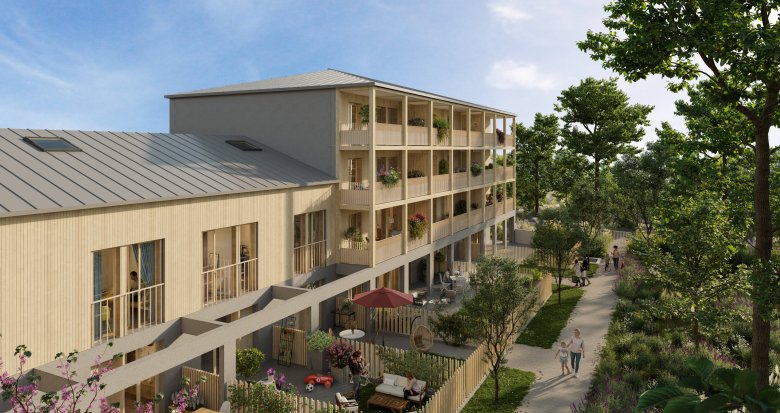 Achat / Vente programme immobilier neuf Bussy-Saint-Georges Sycomore maisons neuves proche du RER A (77600) - Réf. 9635