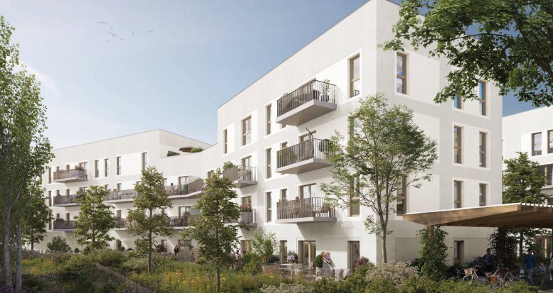 Achat / Vente programme immobilier neuf Cergy ecoquartier Deux Epis à 7 min à vélo du RER A (95000) - Réf. 11027