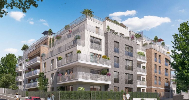 Achat / Vente programme immobilier neuf Châtillon quartier du Plateau à 750 m du tramway T6 (92320) - Réf. 9313