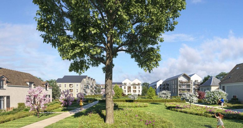 Achat / Vente programme immobilier neuf Chessy parc du Bicheret proche du château (77700) - Réf. 9638