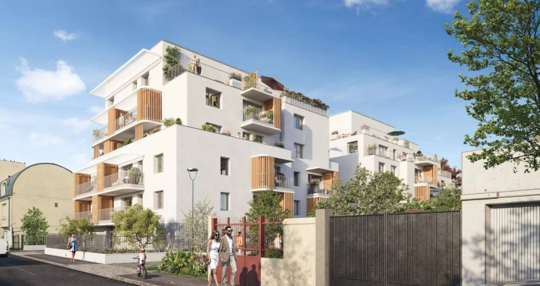 Achat / Vente programme immobilier neuf Colombes à 350 m du tram 2 Victor Basch (92700) - Réf. 11697