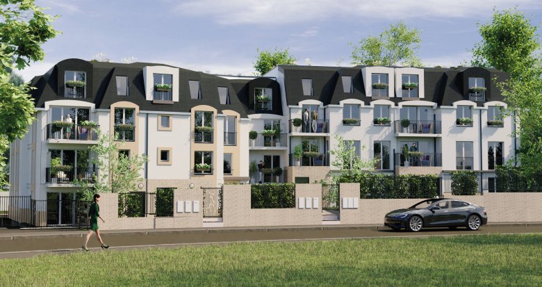 Achat / Vente programme immobilier neuf Combs-la-Ville à deux pas de la mairie et de l’Yerres (77380) - Réf. 9647