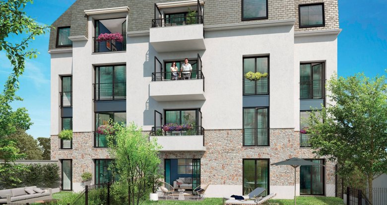 Achat / Vente programme immobilier neuf Draveil aux portes de la forêt de Sénart (91210) - Réf. 9615