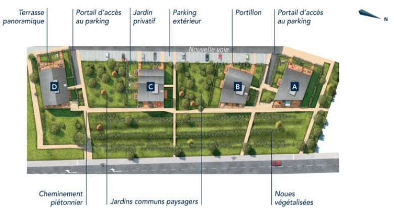 Achat / Vente programme immobilier neuf Ecquevilly au coeur du centre-ville (78920) - Réf. 4530