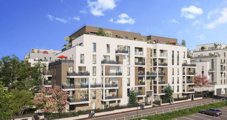 Achat / Vente programme immobilier neuf Ermont à 15 min du RER C et Transilien H (95120) - Réf. 10974