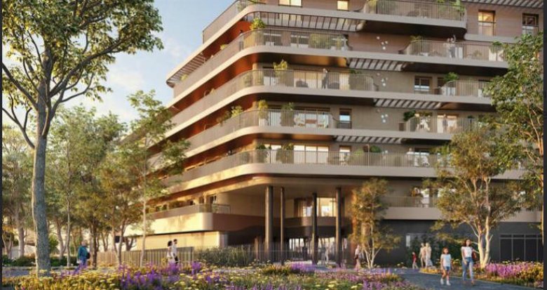 Achat / Vente programme immobilier neuf Gennevilliers à 300 m de la station de métro des Agnettes (92230) - Réf. 9284