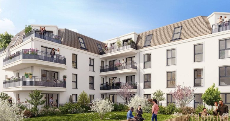 Achat / Vente programme immobilier neuf Goussainville nouvel écoquartier  à 300 m du RER D (95190) - Réf. 12042