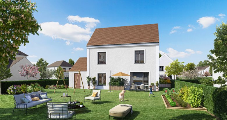 Achat / Vente programme immobilier neuf Isles-lès-Villenoy à 13 min de route de Chessy Marne-la-Vallée (77450) - Réf. 9625