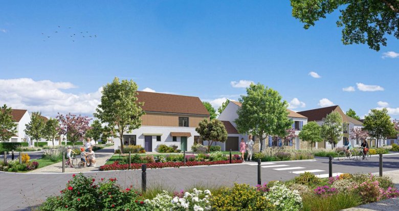 Achat / Vente programme immobilier neuf Isles-lès-Villenoy à 13 min de route de Chessy Marne-la-Vallée (77450) - Réf. 9625