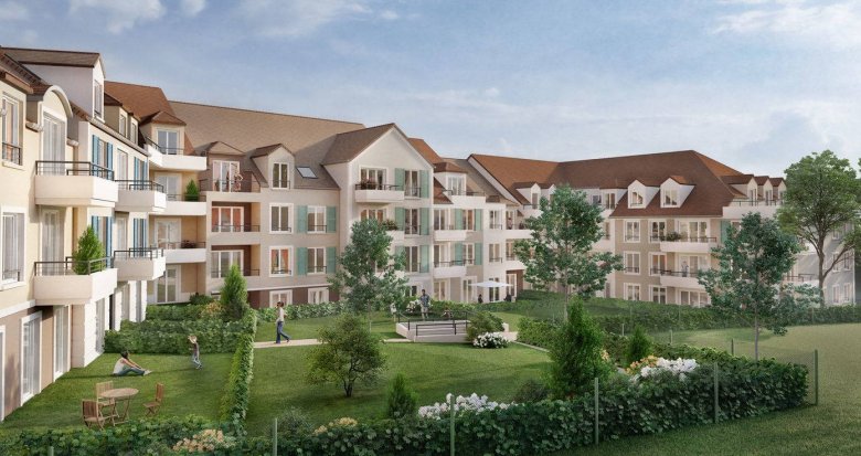 Achat / Vente programme immobilier neuf Jouars-Pontchartrain au coeur du centre-ville (78760) - Réf. 9676