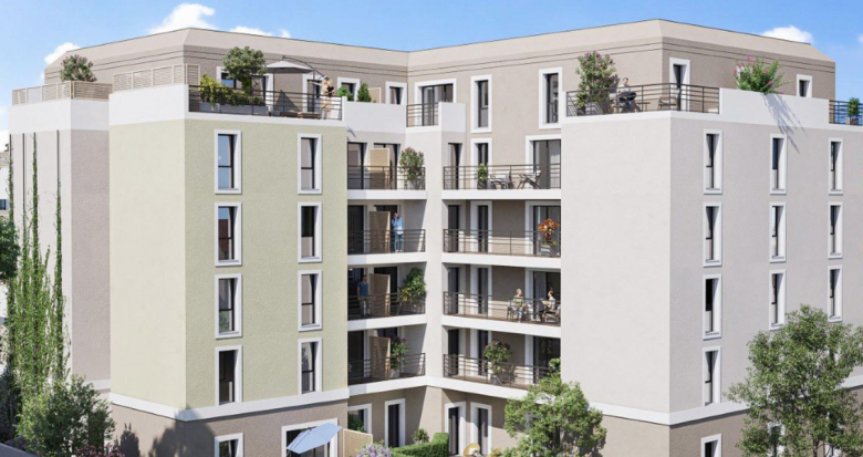 Achat / Vente programme immobilier neuf Juvisy-sur-Orge à 15 min à pied des RER C et D (91260) - Réf. 9610