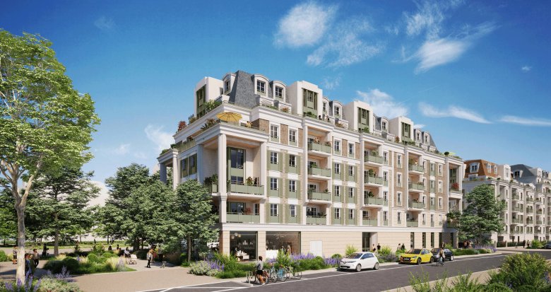 Achat / Vente programme immobilier neuf Le Blanc-Mesnil nouveau quartier proche d’un futur parc (93150) - Réf. 11807