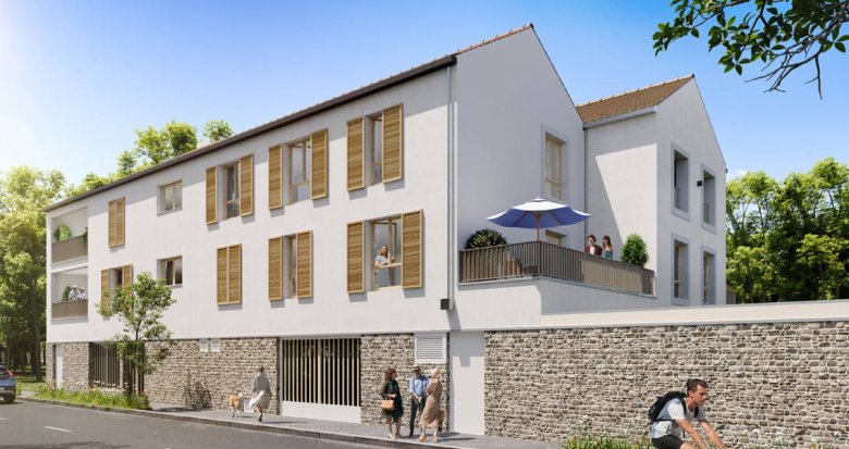 Achat / Vente programme immobilier neuf Le Plessis-Pâté à 8 min à vélo du campus universitaire (91220) - Réf. 9599