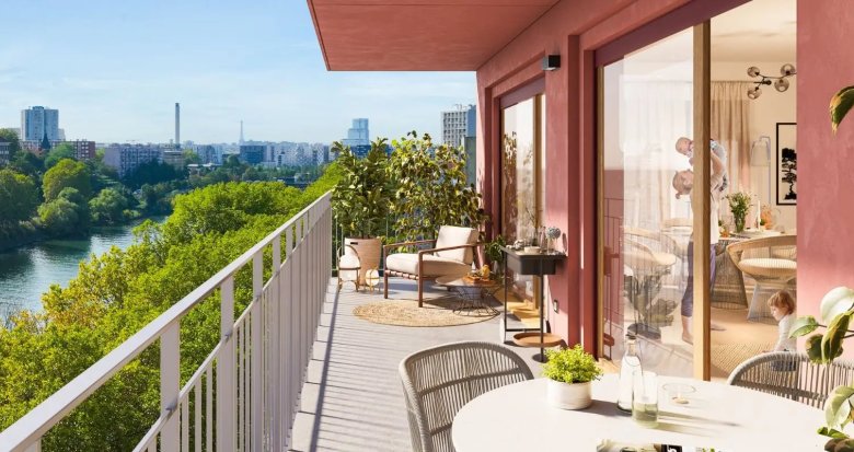 Achat / Vente programme immobilier neuf L'Île-Saint-Denis à 15 min à pied du métro Carrefour Pleyel (93450) - Réf. 8944