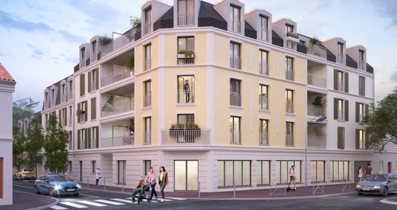 Achat / Vente programme immobilier neuf Mantes-la-Jolie à 450m de la gare transiliens J et N (78200) - Réf. 9674