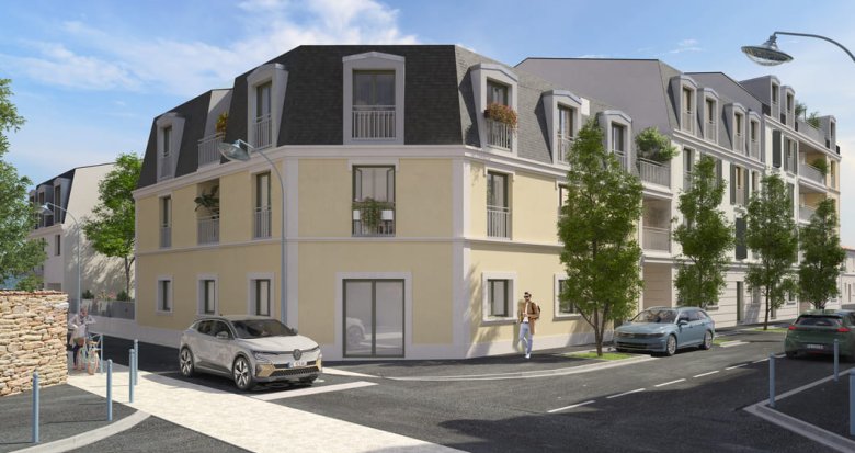 Achat / Vente programme immobilier neuf Mantes-la-Jolie à 450m de la gare transiliens J et N (78200) - Réf. 9674