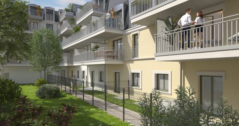 Achat / Vente programme immobilier neuf Mantes-la-Jolie à 450m de la gare transiliens J et N (78200) - Réf. 9674