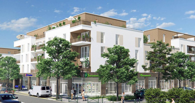 Achat / Vente programme immobilier neuf Melun au coeur de l'écoquartier Woodi (77000) - Réf. 6441