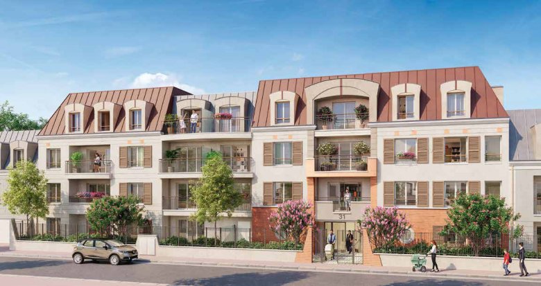 Achat / Vente programme immobilier neuf Montfermeil à 400 m du Tram T4 (93370) - Réf. 8985