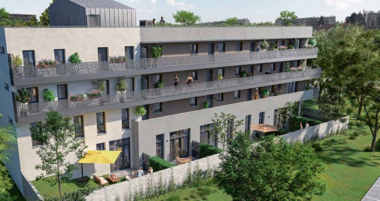 Achat / Vente programme immobilier neuf Montreuil proche Parc Montreau et à 15 min du RER E (93100) - Réf. 8969