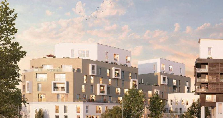 Achat / Vente programme immobilier neuf Noisy-le-Sec à 4 km de Paris proche tram, bus et métro 11 et 15 (93130) - Réf. 8977